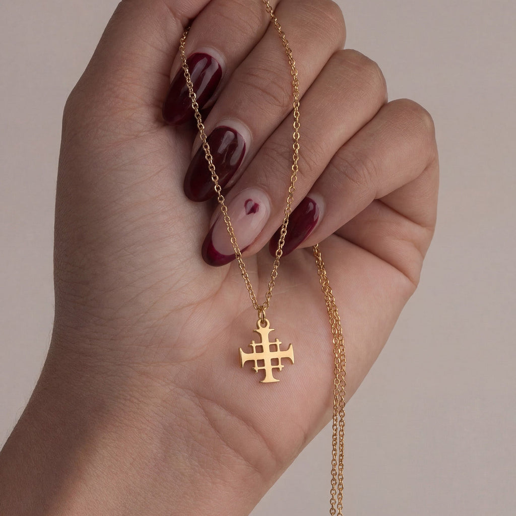 Jerusalem Cross Necklace