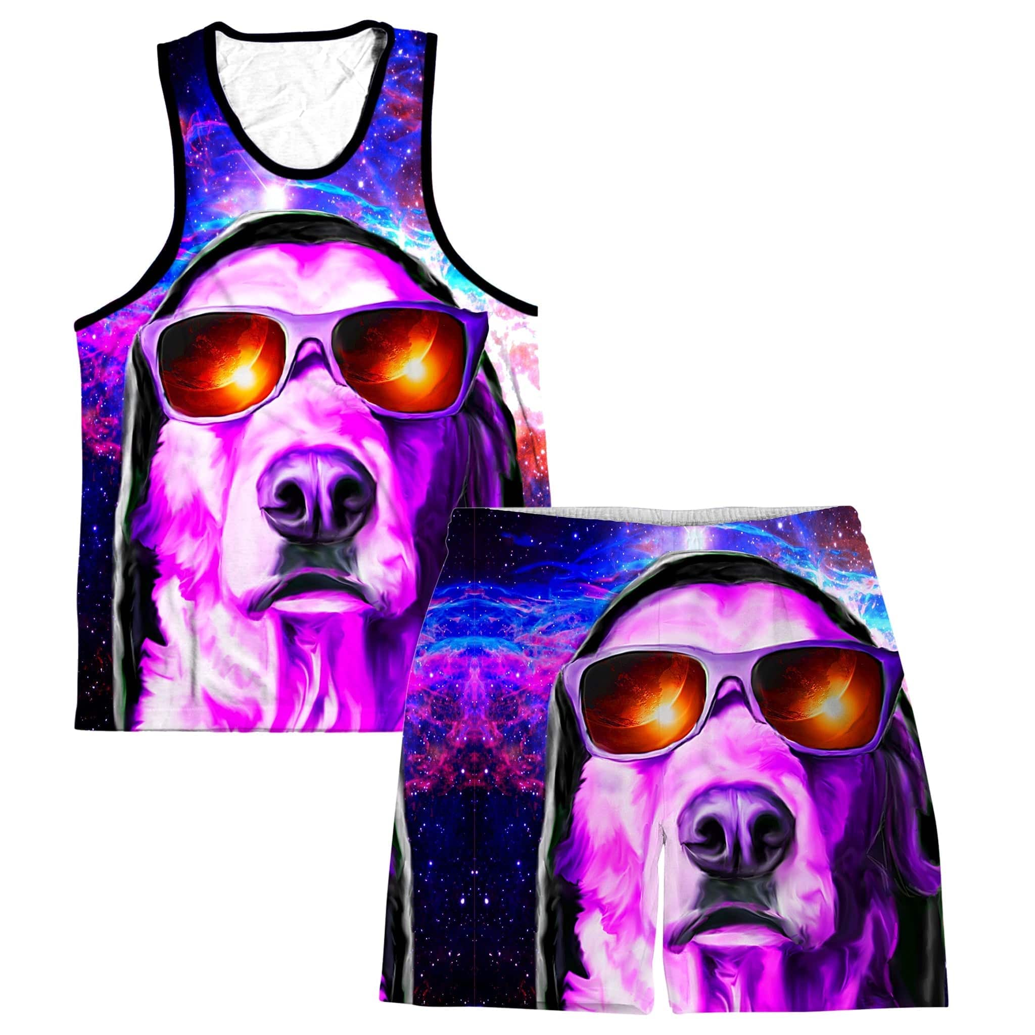 Nebulous K9 Men's Tank and Shorts Combo