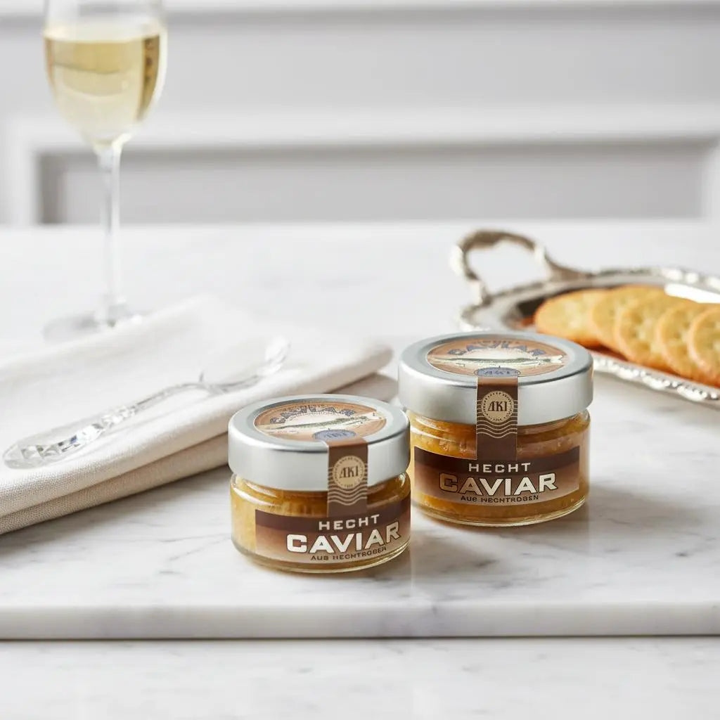 AKI Pike Caviar - Premium Quality, Golden Yellow, Affordable Luxury for Special Occasions