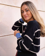 jersey herencia tejida negro ▢