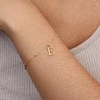 Single Initial/Letter Bracelet