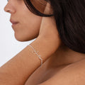 Personalised Name Bracelet - Solid Silver / Style 3