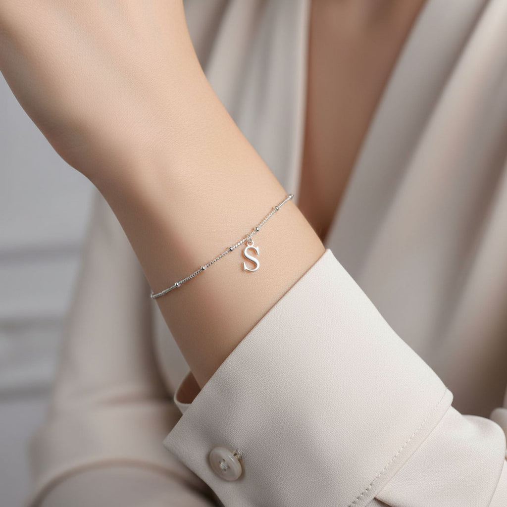 Single Initial/Letter Bracelet
