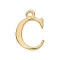 C Gold Pendant