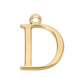D Gold Pendant