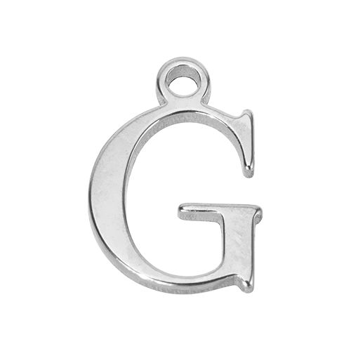 G Silver Pendant