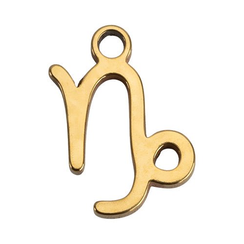 Gold Capricorn Pendant