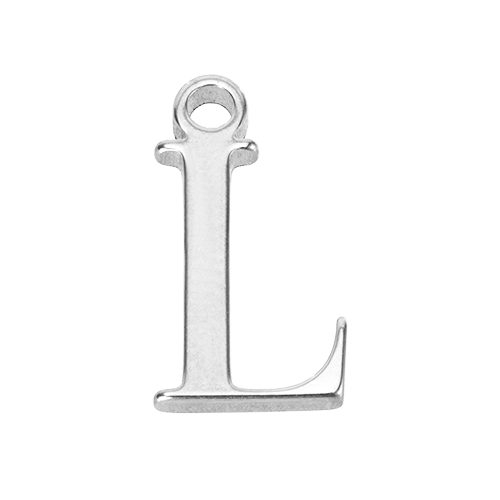 L Silver Pendant