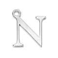 N Silver Pendant