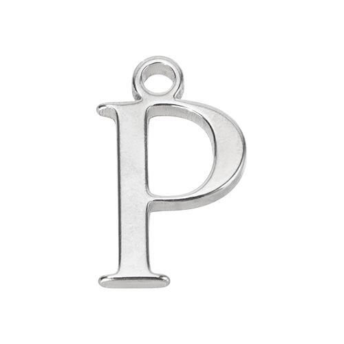 Colgante de plata P