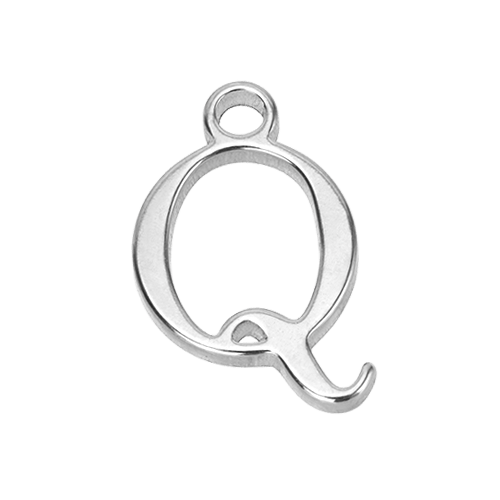 Q Silver Pendant