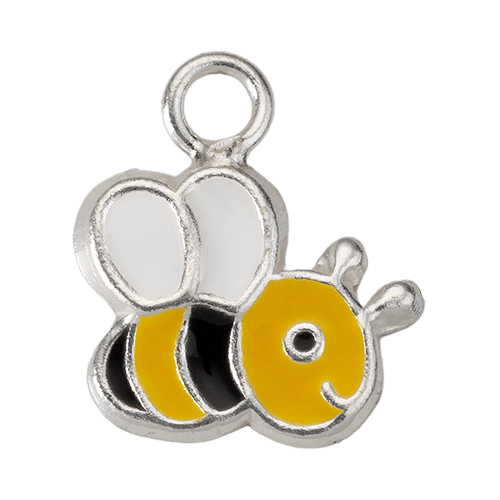 Silver Bee Kids Charm