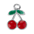 Amuleto infantil Cereza Plateada