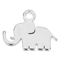 Silver Lucky Elephant Pendant