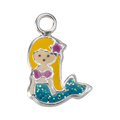 Dije de sirena de plata