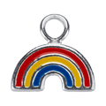Silver Rainbow Charm