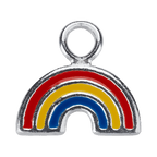 Silver Rainbow Kids Charm