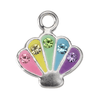 Silver Seashell Charm