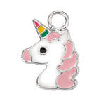 Silver Unicorn Charm