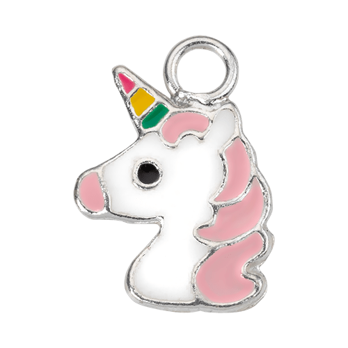 Silver Unicorn Charm