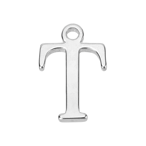T Silver Pendant
