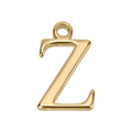 Z Gold Letter Charm