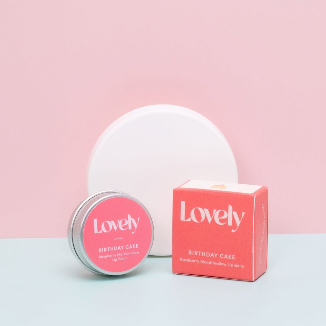 Birthday Cake – Raspberry Marshmallow Lip Balm