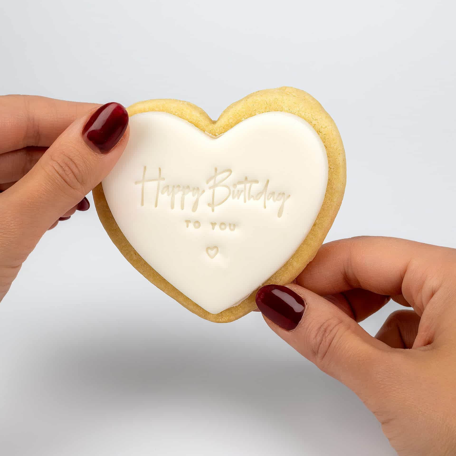 Handmade "Happy Birthday" Cookie