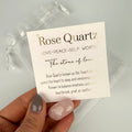Rose Quartz Crystal