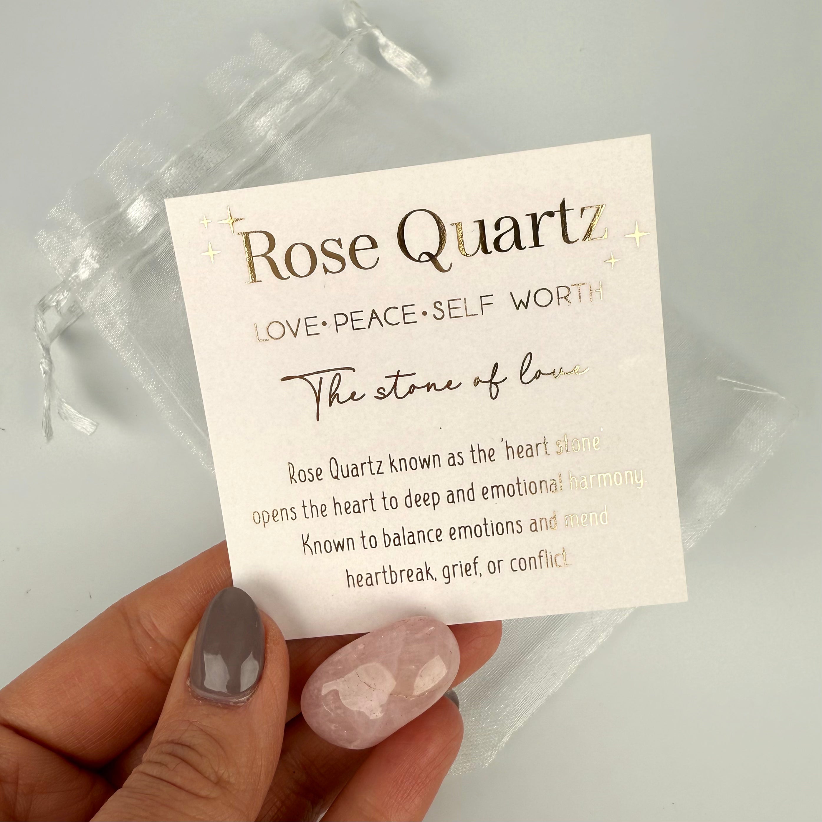 Rose Quartz Crystal