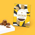 Chocolate con leche y caramelo salado