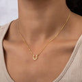 Collar con Colgante de Herradura
