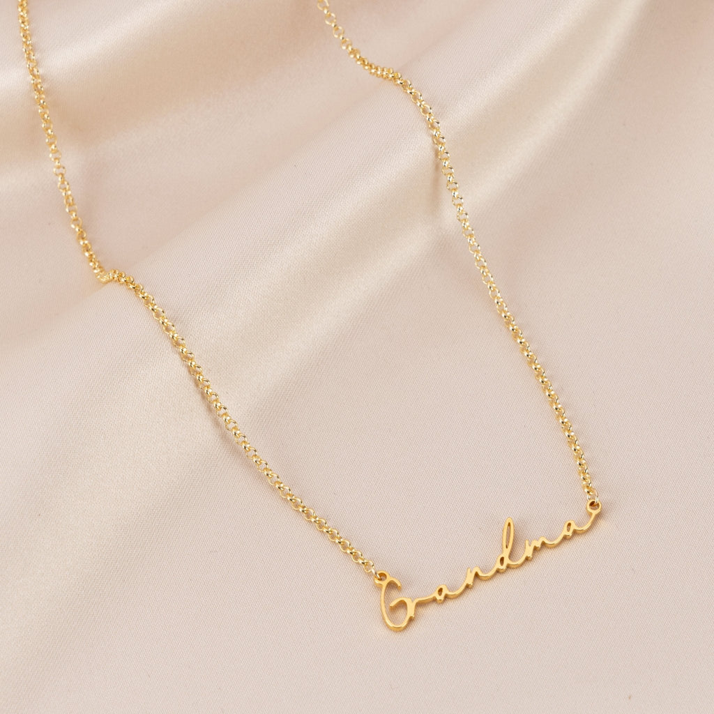 Grandma Necklace - Vermeil / Style 1