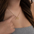 Personalised Double Letter Initial Necklace