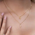Zodiac & Initial Necklace Layered Set - Vermeil / Style 1 / Style 1