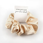 Bridesmaid Scrunchie Gift - Champagne / will you be my Bridesmaid?