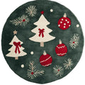 Holiday Haven Round Hand Tufted Rug