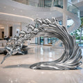 OSO Stainless Steel Aurelian Surge Sculpture