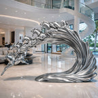 OSO Stainless Steel Aurelian Surge Sculpture