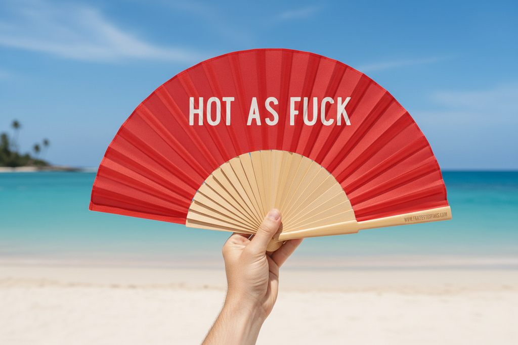 Hot as Fuck 23cm fan