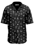 Black Pattern Lounge Shirt