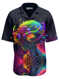Psychedelic Alien Lounge Shirt