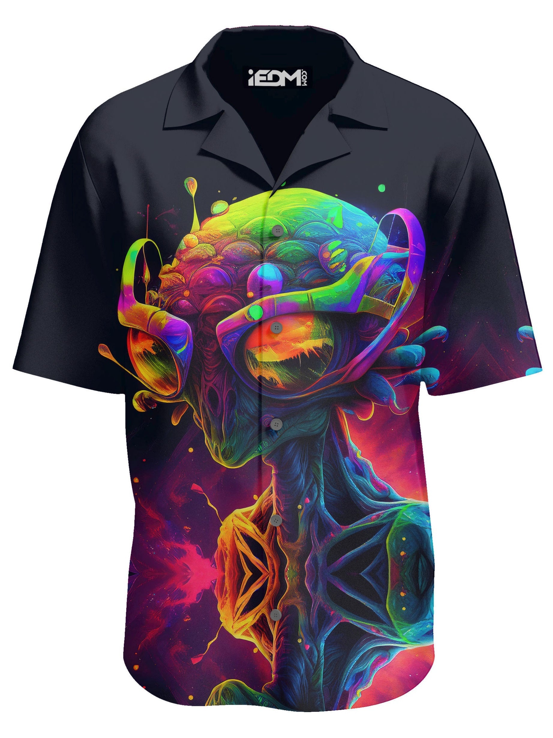 Psychedelic Alien Lounge Shirt