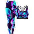 Night Trek Rave Bra and Leggings Combo