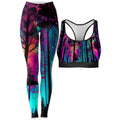Psilo Woods Rave Bra and Leggings Combo