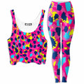 Pink Panther Crop Top and Leggings Combo