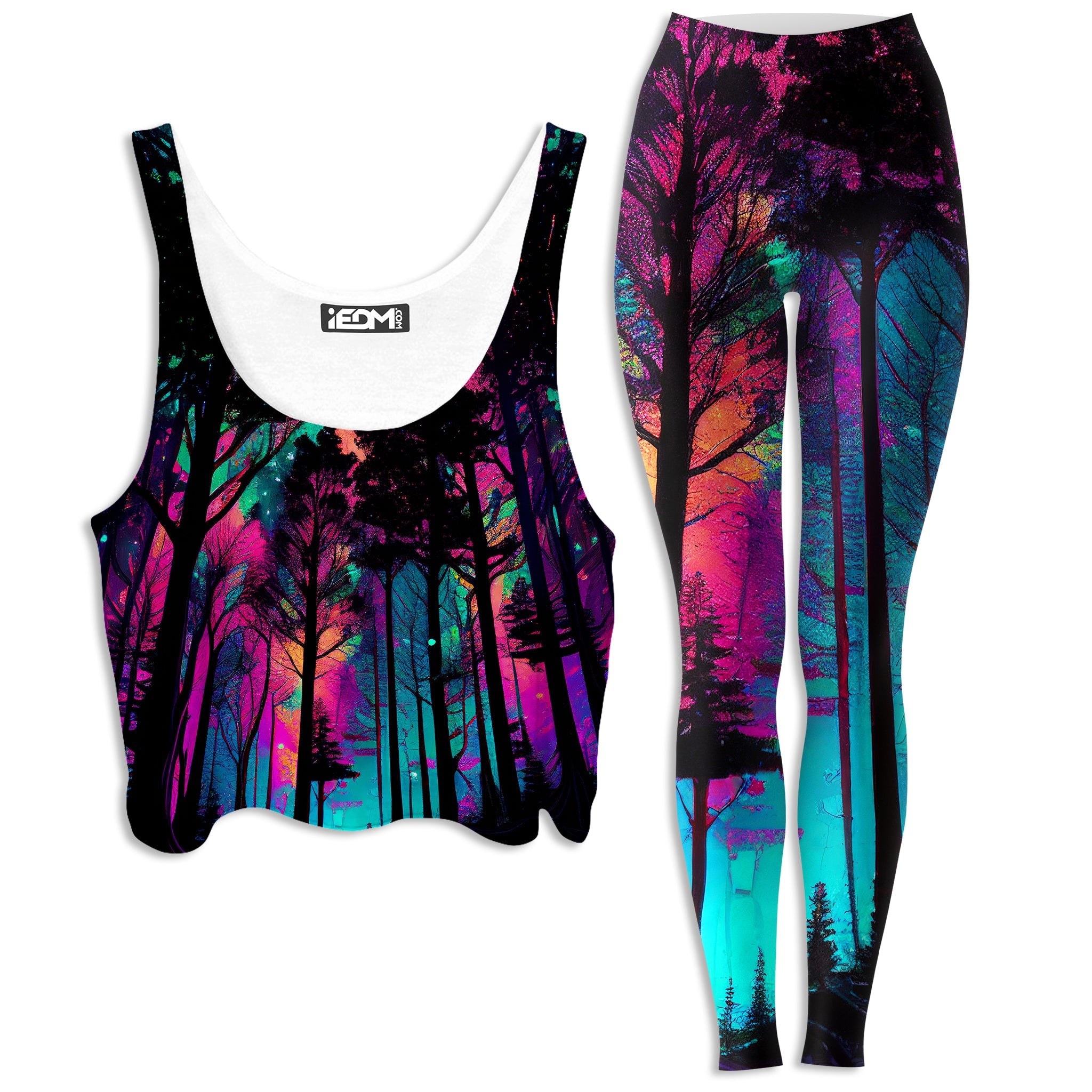 Psilo Woods Crop Top and Leggings Combo