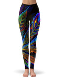 Blacklight Weed Leggings