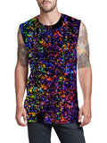 Lightning Rainbow Men's Muscle Tank