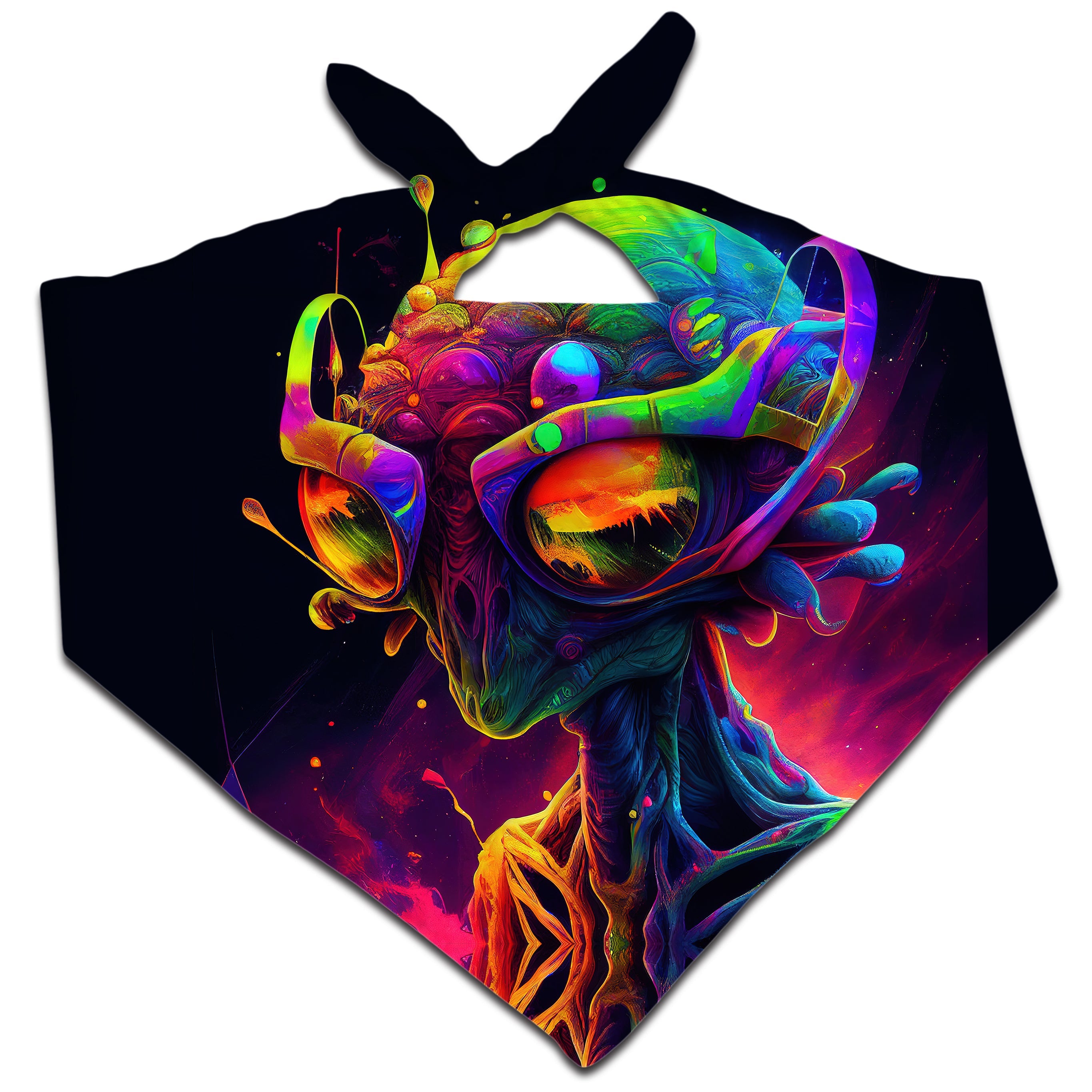 Psychedelic Alien Bandana